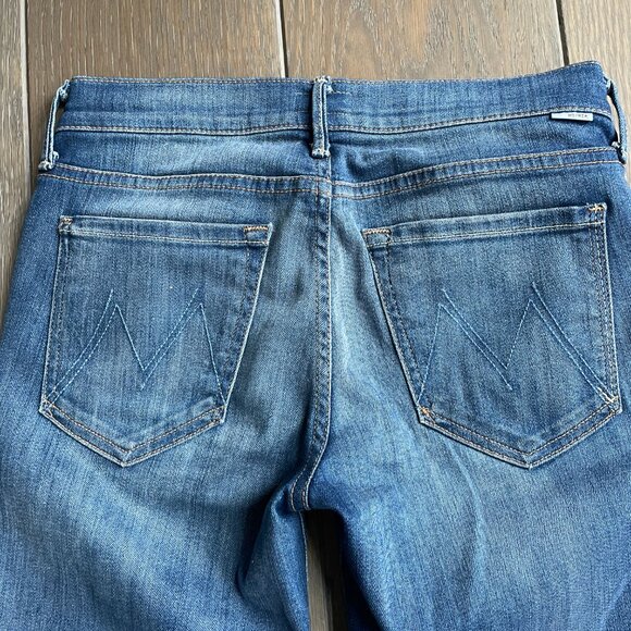 Like New MOTHER Jeans - The Slit Rascal Wash Size 26 - Picture 3 of 6
